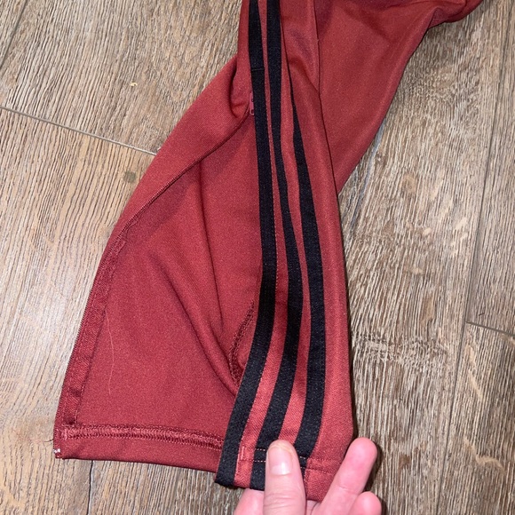 Adidas Maroon Track Pants - Picture 6 of 6